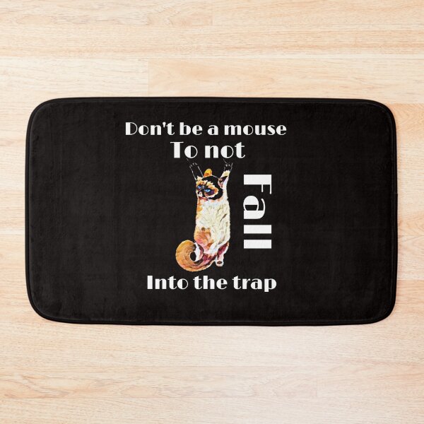 Item preview, don't be a mouse to not fall into the trap cat blip designed and sold by shop-course.