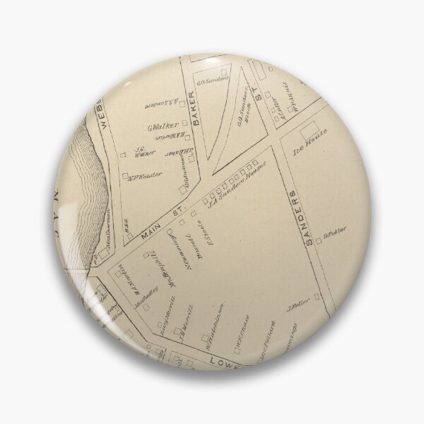 Item preview, Old Hudson NH Map (1892) Vintage New Hampshire Town Atlas designed and sold by BravuraMedia.