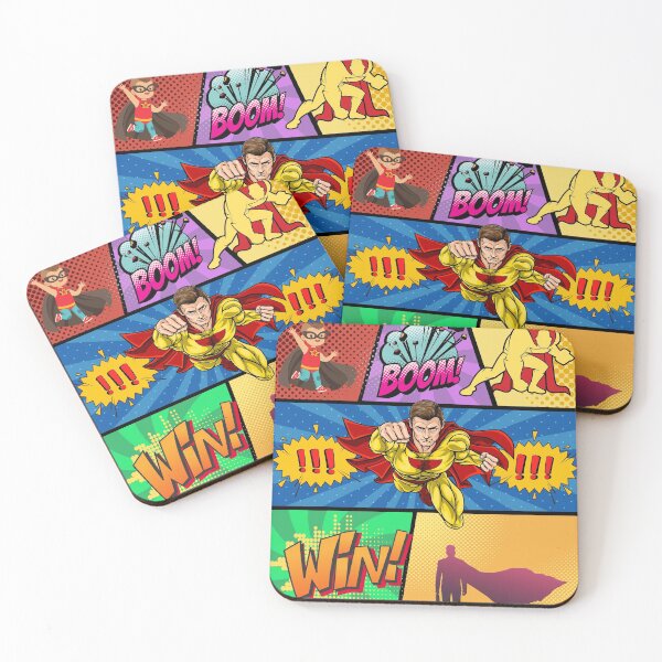 Item preview, Super Hero Comics designed and sold by MrJean.