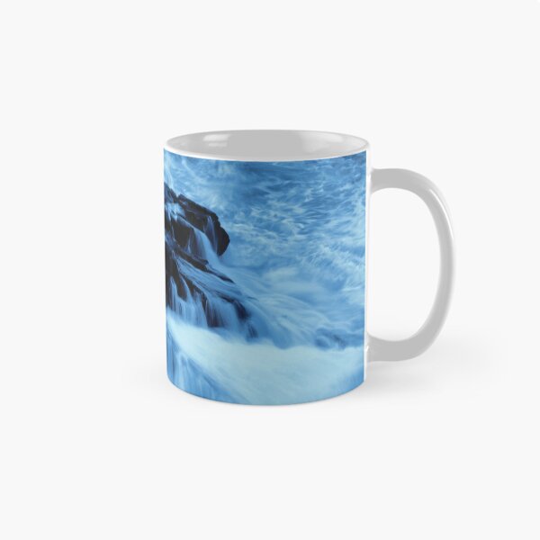 Item preview, Ocean Crashing Over Some Rock In Blue designed and sold by AustinEdwardsUK.