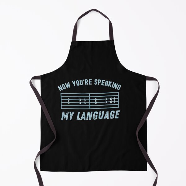Item preview, Now You're Speaking My Language Guitar Tab designed and sold by 12BarTees.