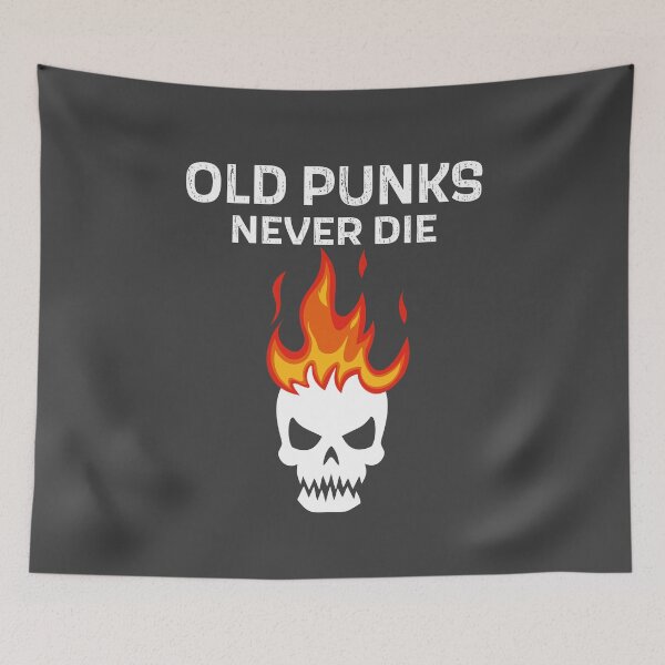 Item preview, Old Punks Never Die, Music Gift,Rocker, 80s Rock , Rocker, Rock Star | designed and sold by Boom-llqb.