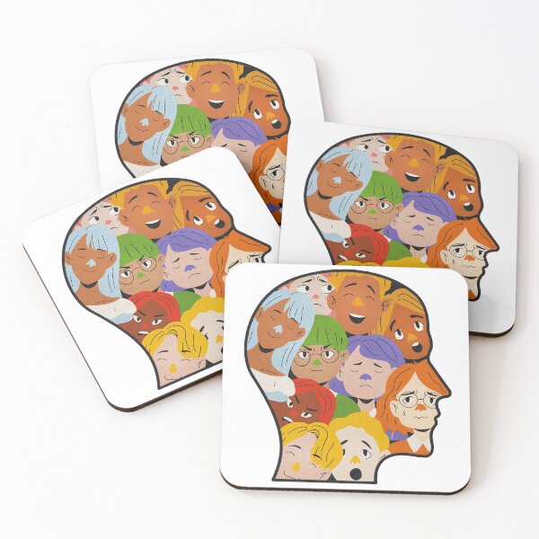 Item preview, tousand faces in our side emotions designed and sold by venus-ian.