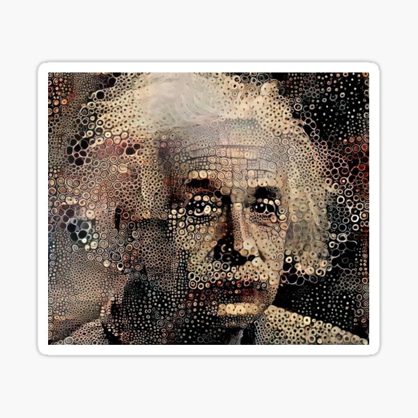 Einstein spooky action at a distance Sticker