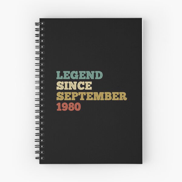Item preview, legend since september 1980, vintage 1980 shirt, 41st birthday, 41st birthday ideas, september birthday shirt, september shirt, september birthday designed and sold by T-DESIGNEDZ.