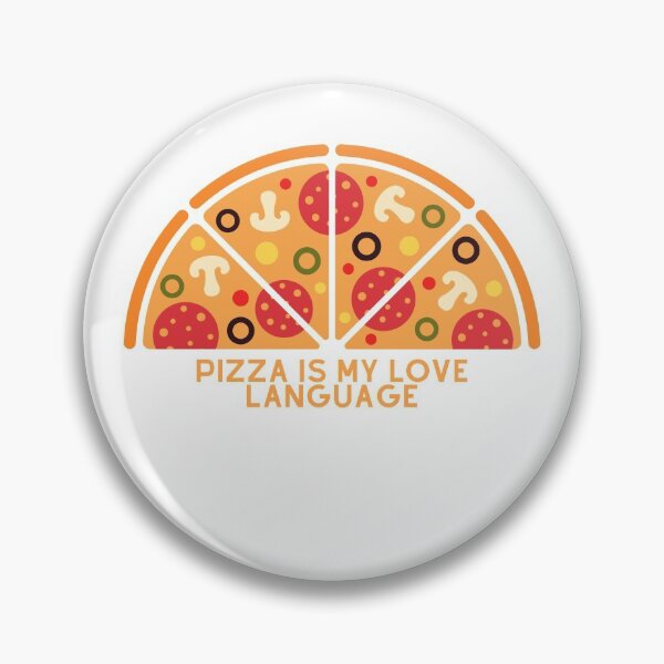 Artikelvorschau, Pizza ist meine Liebe Sprache Logo Essen entworfen und verkauft von AlexJohnG.