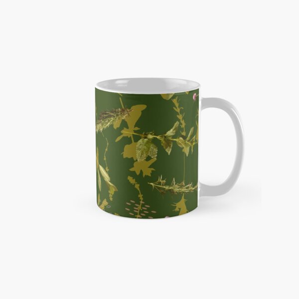 Item preview, Herbspiral garden pattern in dark green designed and sold by Breurs.