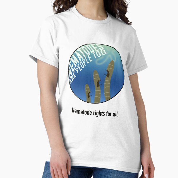 Item preview, Nematode rights for all! designed and sold by Cyber-tut.
