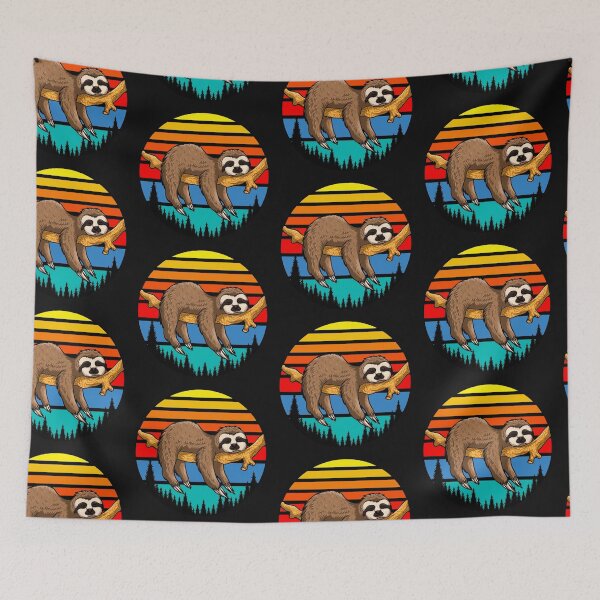 Item preview, Lazy Sloth Sleep  designed and sold by LeHongTien.
