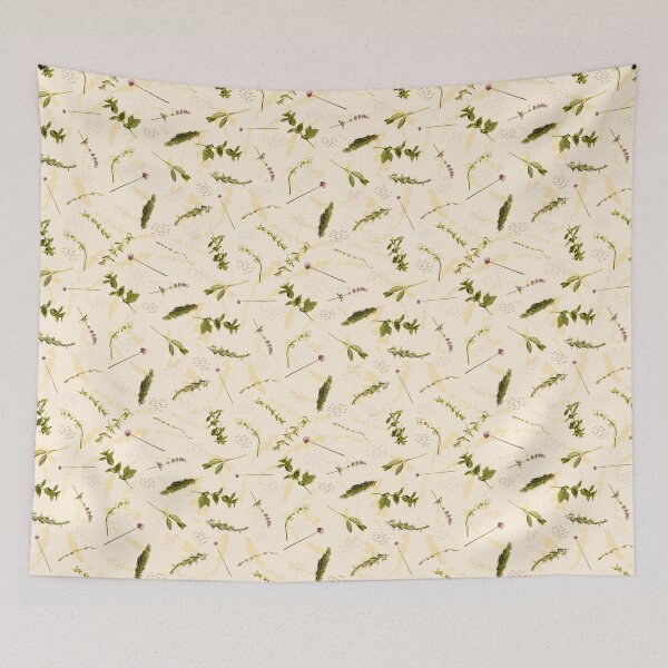Item preview, Herbspiral garden pattern in off-white designed and sold by Breurs.