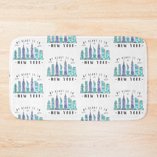 Item preview, NYC my heart is here designed and sold by DoloresAlaire.