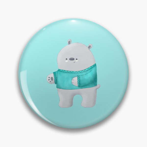 Item preview, Teal Sweater Bear designed and sold by by-lauren.