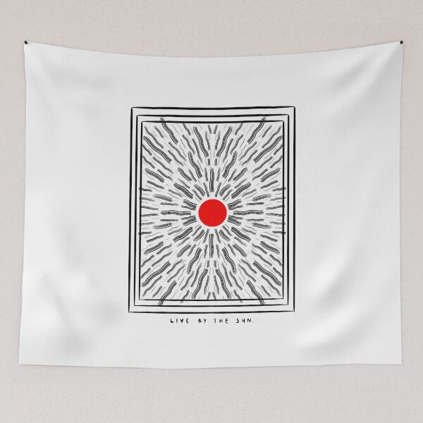 Item preview, Live By The Sun (black font) designed and sold by UndrTheSunPicks.