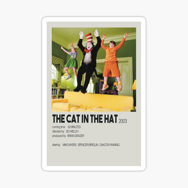 Item preview, Cat in the Hat 2003- Movie Poster designed and sold by AndreaDesignsCA.