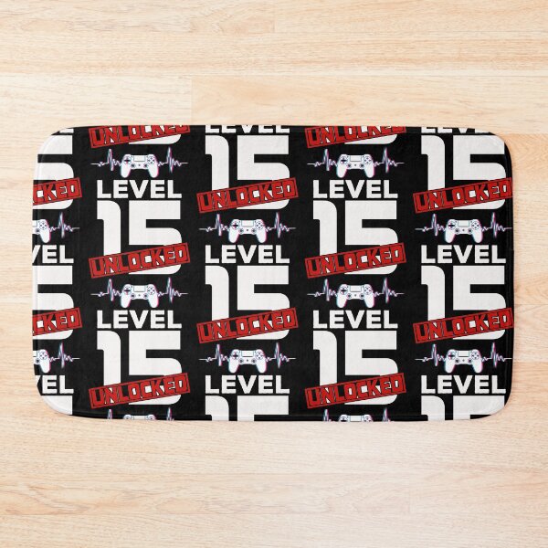 Item preview, Level 15 Unlocked - Born in 2006 Gaming - 15th Birthday Anniversary Video Game Father's Day Christmas Present. designed and sold by ALITOPRINCE.