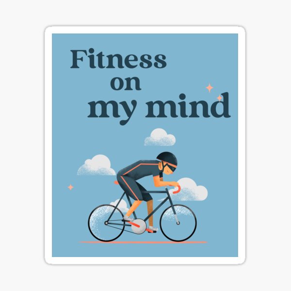 Item preview, Fitness on my mind designed and sold by Meatredbubble.