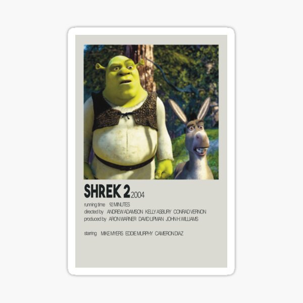 Item preview, Shrek 2 2004- Movie Poster designed and sold by AndreaDesignsCA.