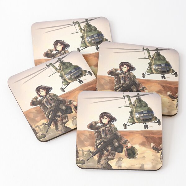 Item preview, Anime Military Girl Special War designed and sold by Viktoriia Trubiichuk.
