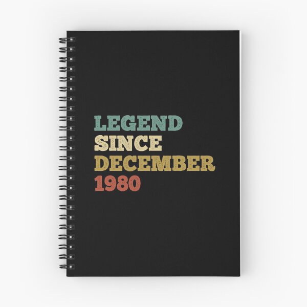Item preview, legend since december 1980, vintage 1980 shirt, 41st birthday, 41st birthday ideas, december birthday shirt, december shirt, december birthday designed and sold by T-DESIGNEDZ.
