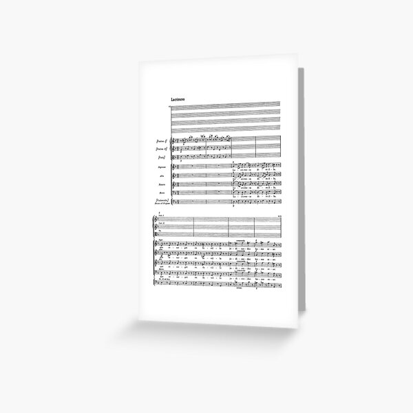 Item preview, Mozart Lacrimosa designed and sold by bhconn.