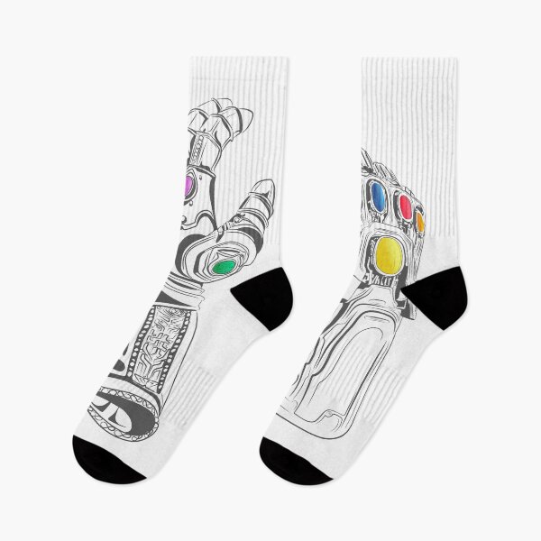 Item preview, Infinite power in both hands, Infinity Nano gauntlet combo White designed and sold by ninjomaa.