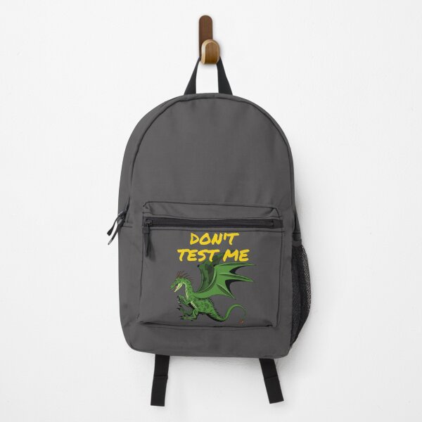 Item preview, Funny Dragon Quote - Don't Test Me designed and sold by StormyMuse.