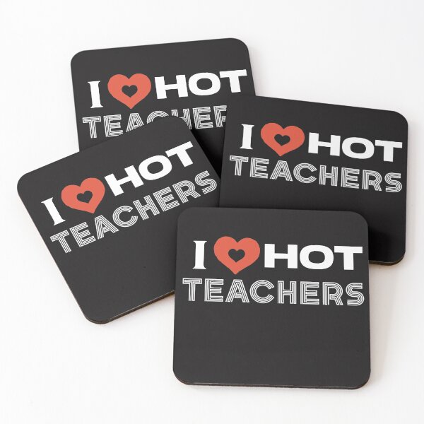 Item preview, I luv hot teachers red heart designed and sold by Simple2simple.