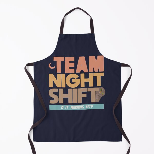 Item preview, Is it Morning Yet - Team Night Shift Funny Quote designed and sold by mLoyal.