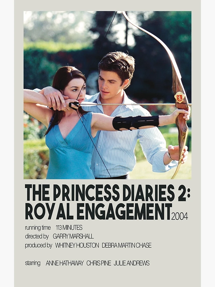 Princess Diaries 2004- Movie Poster