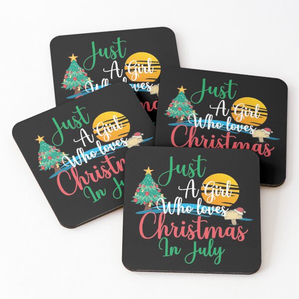 Item preview, Just A Girl Who Loves Christmas In July ,Summer Vacation designed and sold by plussorn.