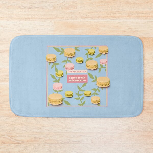 Item preview, lemon macaron blue  designed and sold by Weather gifts .