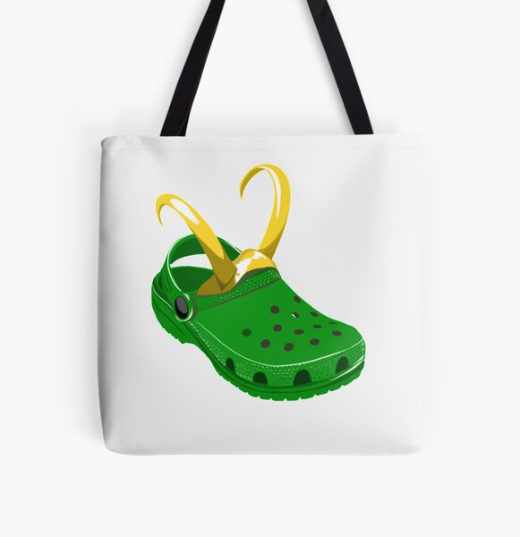 croc shoe bag