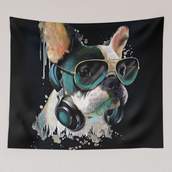 Item preview, dog loves music designed and sold by Gota-30.