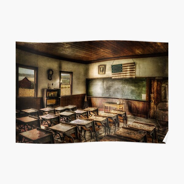 One Room School Poster