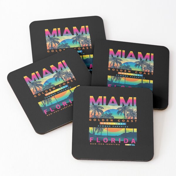 Item preview, Wear Miami Florida T shirts, Miami Colorful Sunrise designed and sold by BanBay.