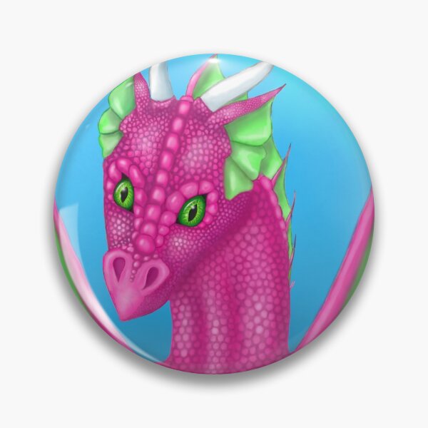 Item preview, Pink Dragon Portrait designed and sold by Fancy-Flair.
