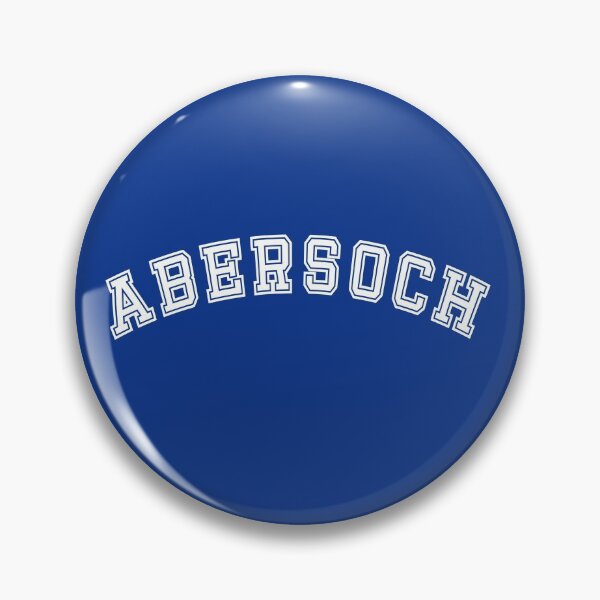 Item preview, Abersoch white text sporty retro coastal seaside design designed and sold by MiloHarris.