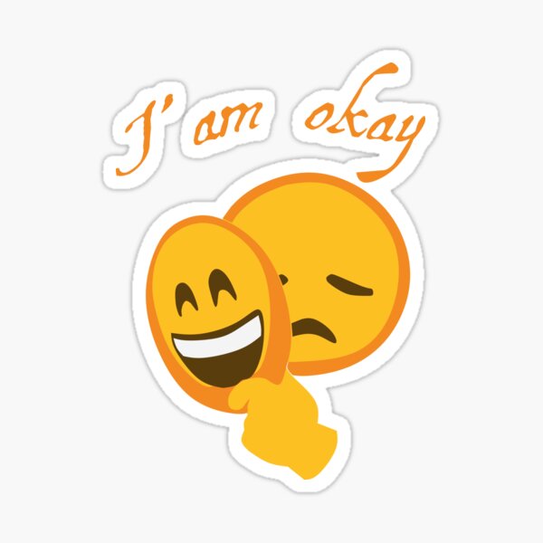 Double Face Emoji | Sticker