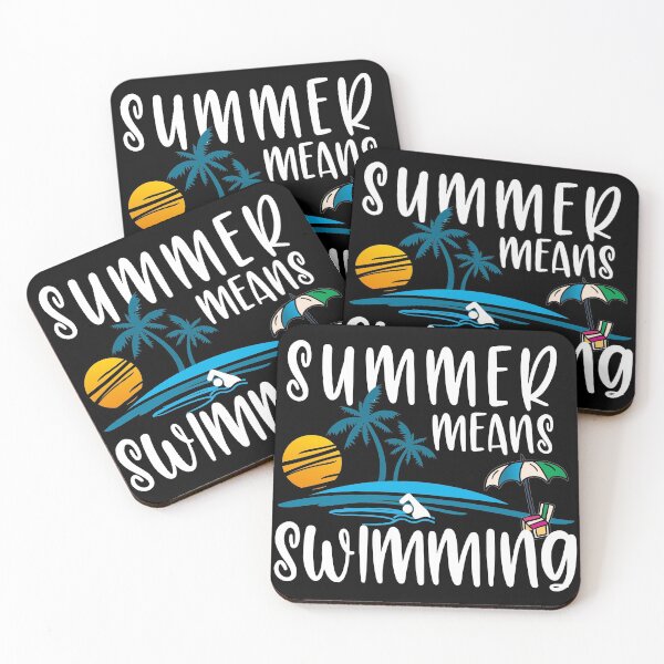 Item preview, Summer means swimming designed and sold by plussorn.