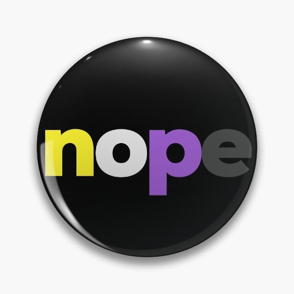 Item preview, nope. LGBTQ Nonbinary Pride designed and sold by Subtle Pride Shop.