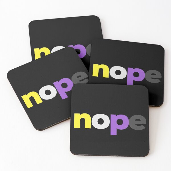 Item preview, nope. LGBTQ Nonbinary Pride designed and sold by Subtle Pride Shop.