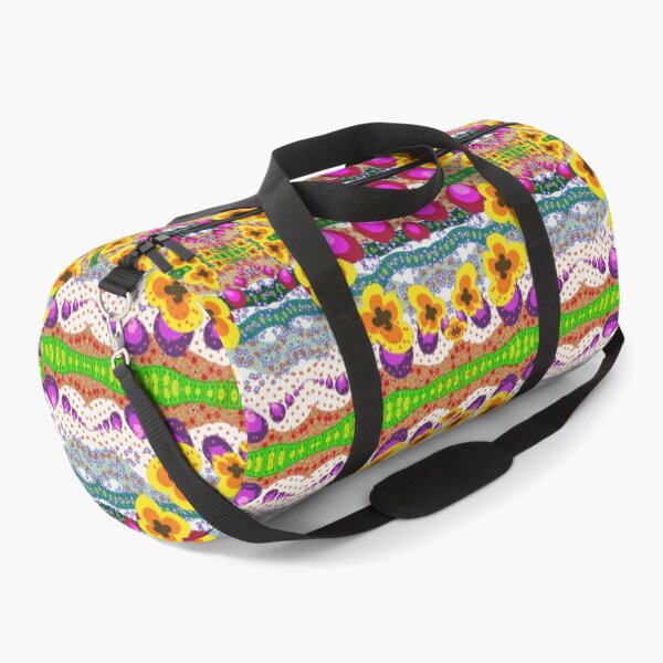 Item preview, Retro flowers and stripes designed and sold by Breurs.