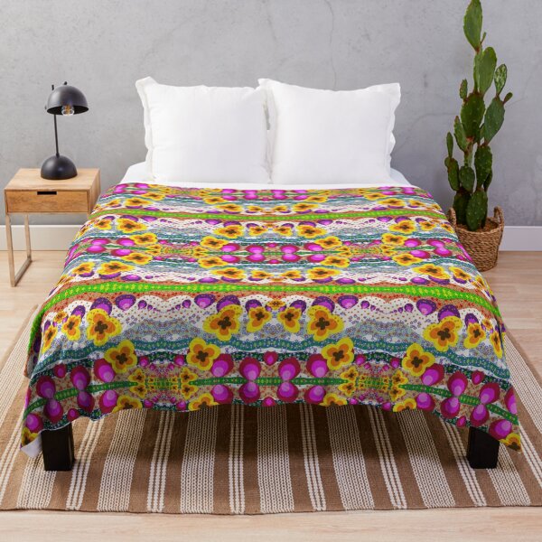 Item preview, Retro flowers and stripes designed and sold by Breurs.