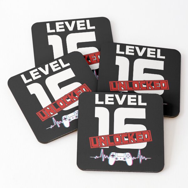 Item preview, Level 16 Unlocked - Born in 2005 Gaming - 16th Birthday Anniversary Video Game Father's Day Christmas Present. designed and sold by ALITOPRINCE.