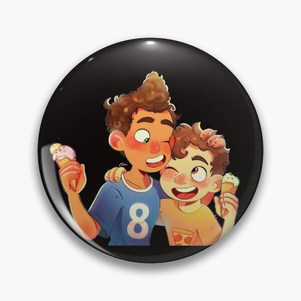 Luca And Alberto Pins and Buttons for Sale