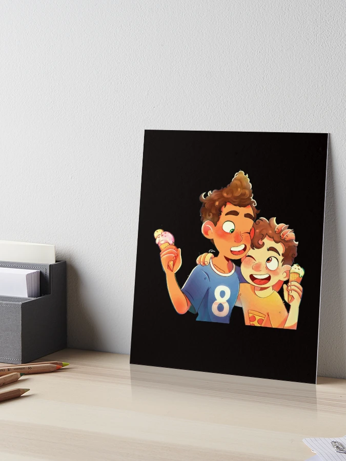 Luca and Alberto Art Board Print for Sale by shopHewRemains