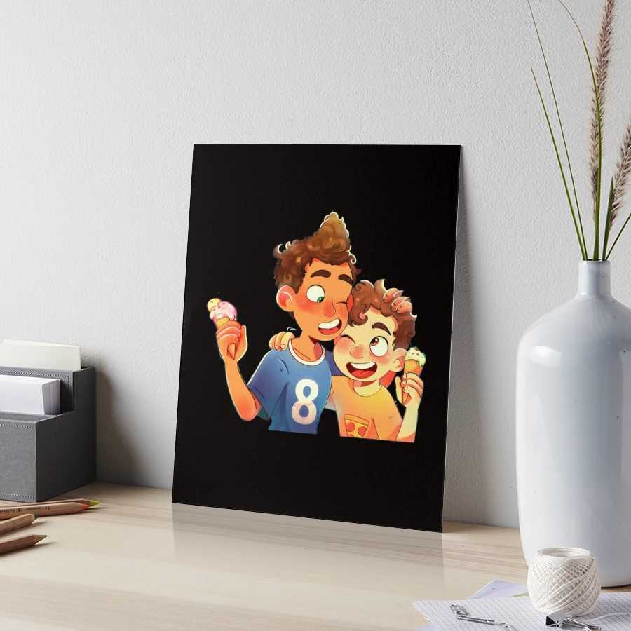 Luca and Alberto Art Board Print for Sale by shopHewRemains