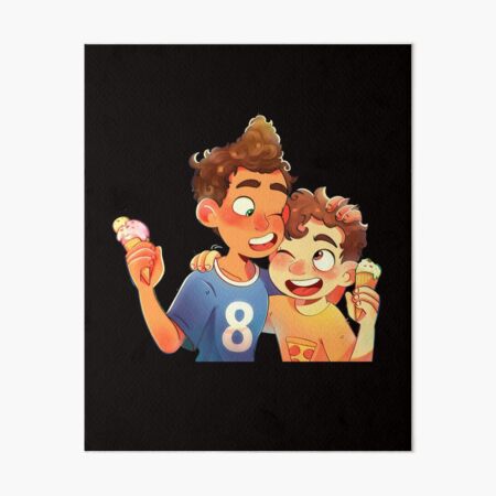 Luca and Alberto Art Board Print for Sale by shopHewRemains