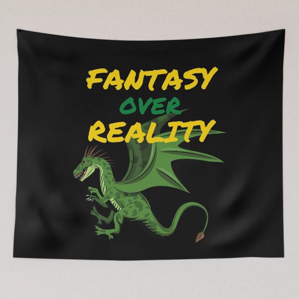 Item preview, Fantasy Over Reality Dragon Design designed and sold by StormyMuse.