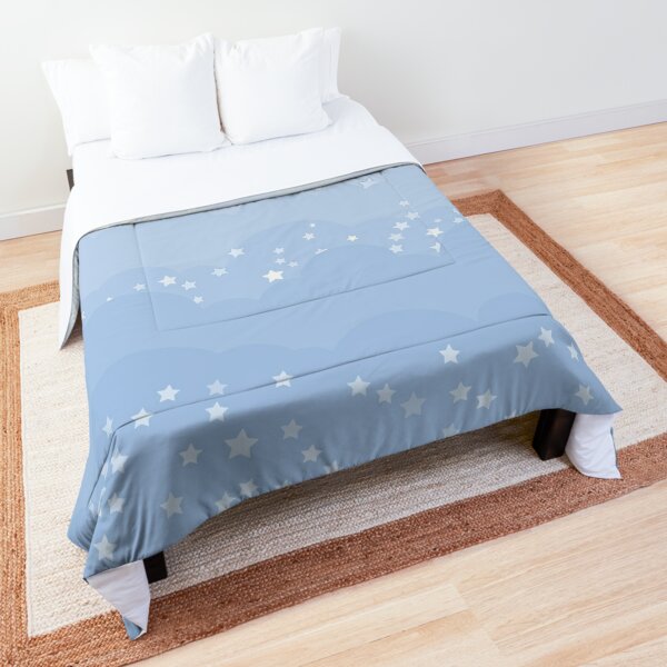 Misty Clouds and Starfall Comforter